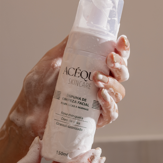Espuma de Limpeza Facial Ozonizada Acéquia