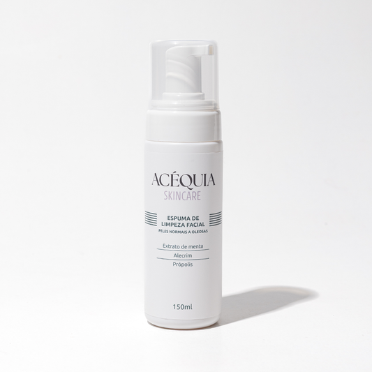 Espuma de Limpeza Facial Pele Oleosa Acéquia