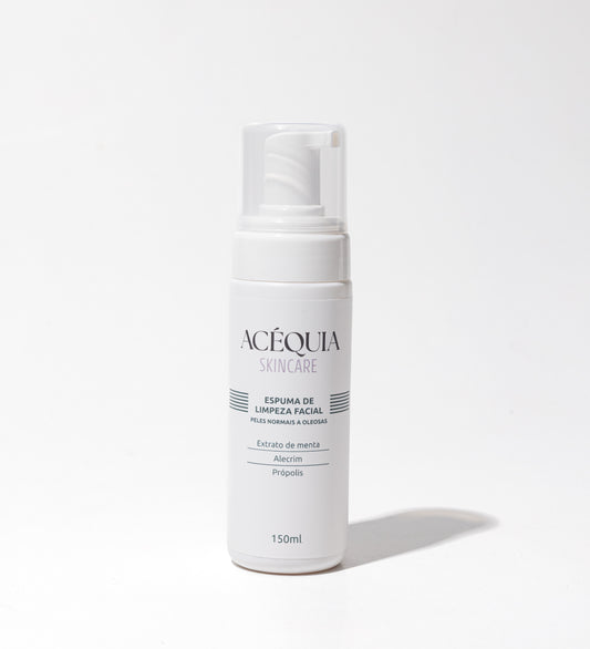 Espuma de Limpeza Facial Pele Oleosa Acéquia